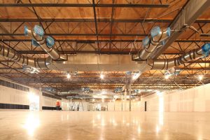 Interior of 30,000 sqft class 10000 clean room