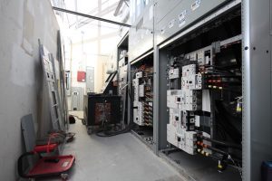 electrical service upgraded