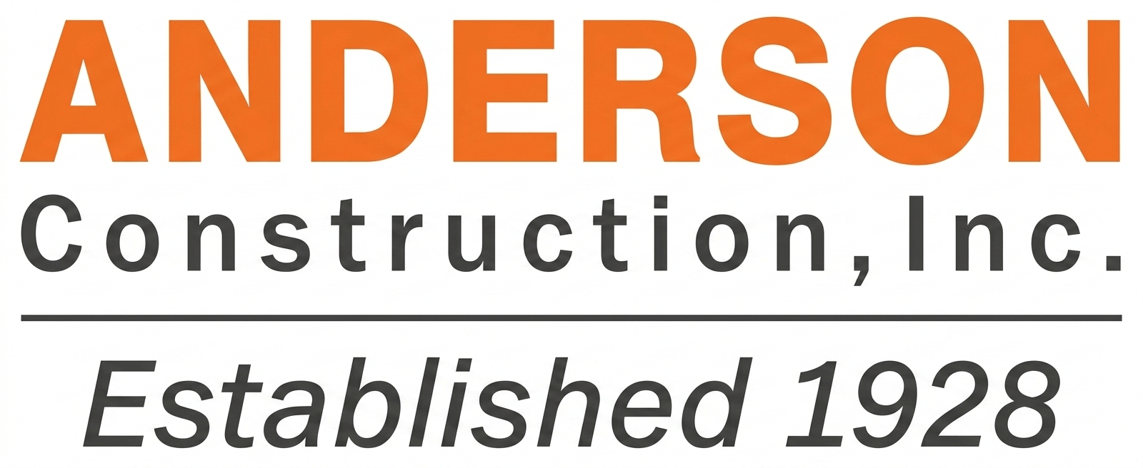 ANDERSON Construction Inc